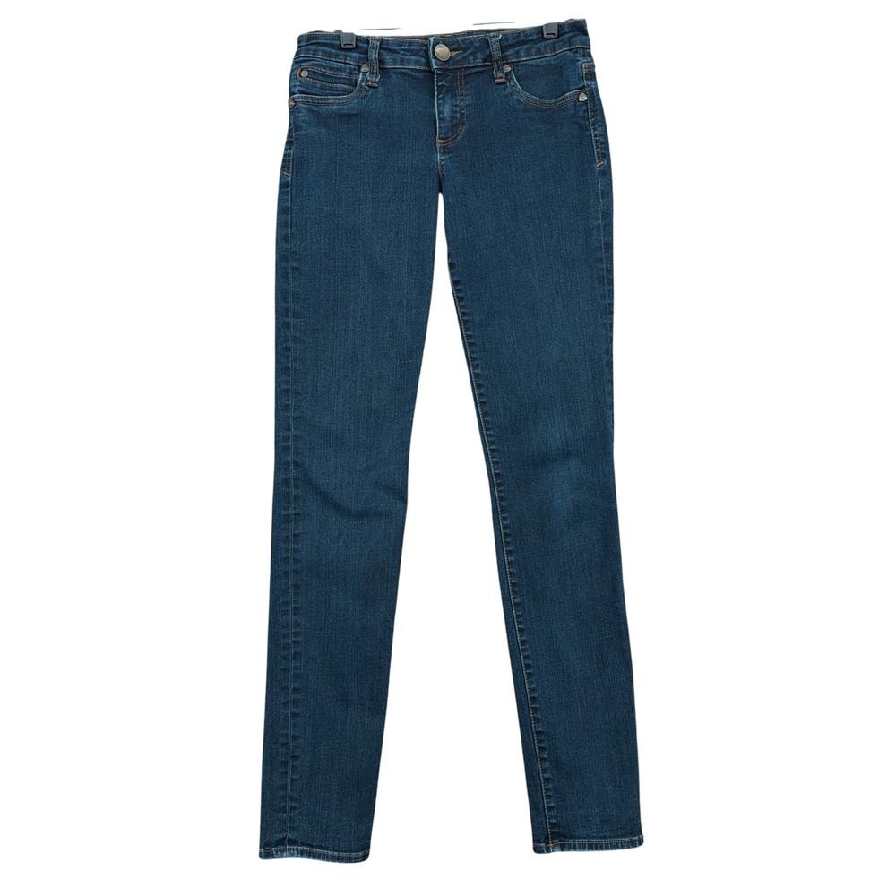 Kut‎ from the Kloth Skinny Jeans Womens 4 Cotton Spandex Dark Wash Blue